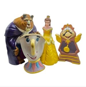 Beauty and the Beast Collectible Figurines Set